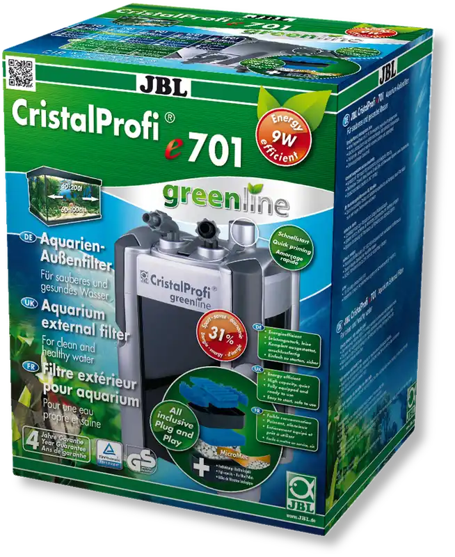 Expressversand JBL e701 greenline Außenfilter