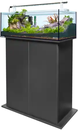 Sera AquaTank 96 L - Tube Holder - 100cm Schrank - Black Direktkauf