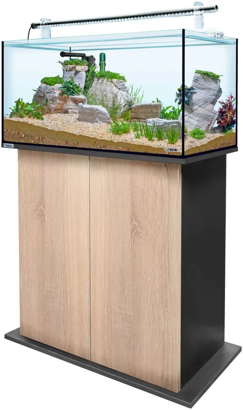 Sera AquaTank 128L -Tube Holder-80cm Schrank-Sonoma Oak Begrenztes Angebot