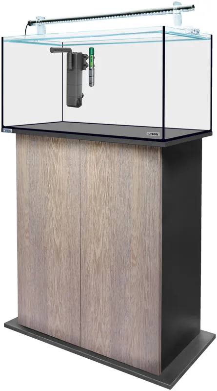 Online Kaufen Sera AquaTank 128L -Tube Holder-90cm Schrank-Silver Oak