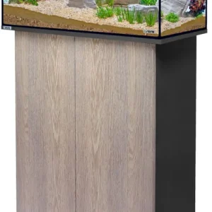 Angebot Sera AquaTank 128L -Tube Holder-100cm Schrank-Silver Oak