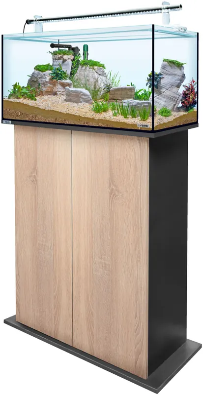 Sera AquaTank 128L -Tube Holder-100cm Schrank-Sonoma Oak Sonderaktion