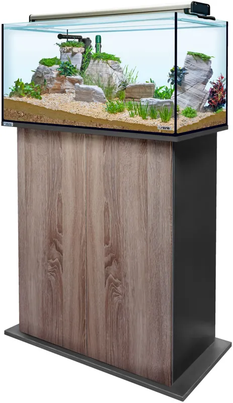 Direktkauf Sera AquaTank 128L -Fixture-90cm Schrank-Walnut