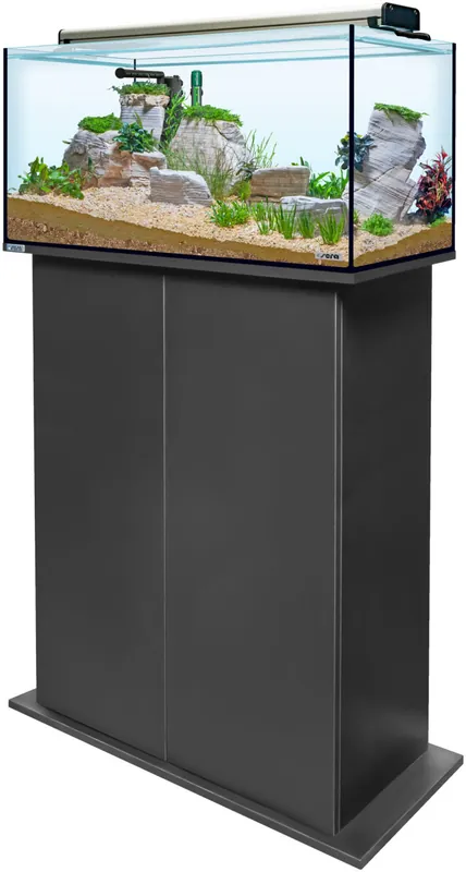 Nur Für Kurze Zeit Sera AquaTank 128L -Fixture-100cm Schrank-Black