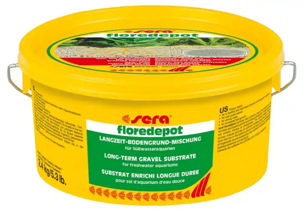 sera floredepot 2,4 kg -Bodengrund für Aquarienpflanzen- Schnäppchen