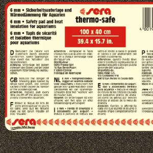 sera Thermo-safe 100 x 40 cm Aquarium-Sicherheitsunterlage Preisknaller