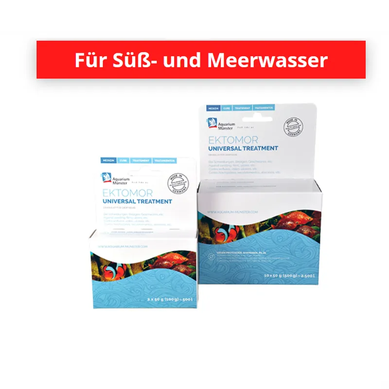 Aquarium Münster Ektomor 10x50 g (Universalheilmittel) Knallerangebot