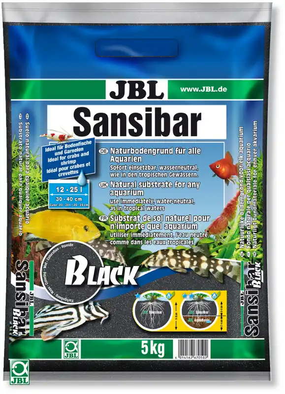 Neue Ware JBL Sansibar DARK 5,0 kg (Aquarienkies)