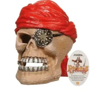 Marina Piraten-Totenkopf (klein) 7 cm x 9 cm x 8 cm Nur Für Kurze Zeit