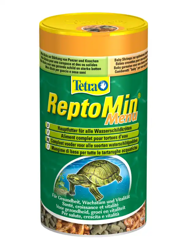 Tetra ReptoMin Menu 3in1 250 ml für Wasserschildkröten Begrenztes Angebot