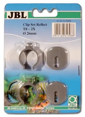 Neu Im Sortiment JBL Reflektor Clip Set für T8-Röhren (Kunststoff)