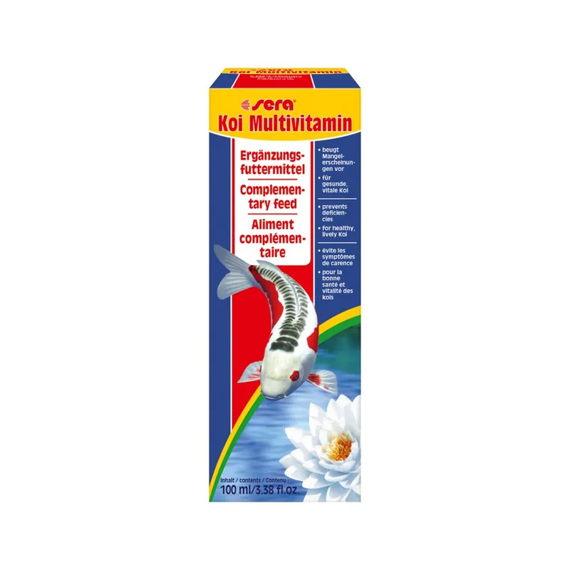 sera KOI Multivitamin 100 ml -wichtig nach den Wintermonaten- Jetzt Kaufen
