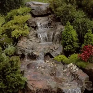 Wasserfall GFK 4teilig Schnäppchen