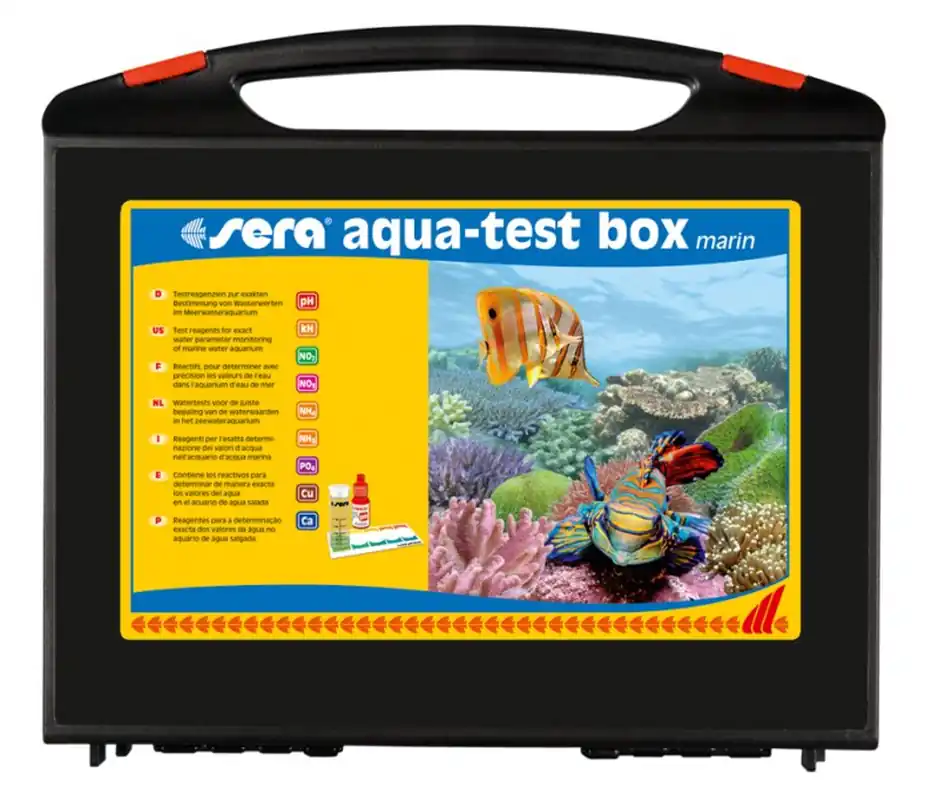 sera aqua-test box marin (Testkoffer) Markenware