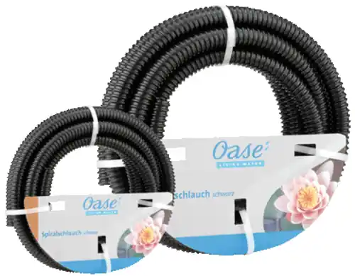 Echt Oase Spiralschlauch D=1/2" schwarz (lfm. Meter)