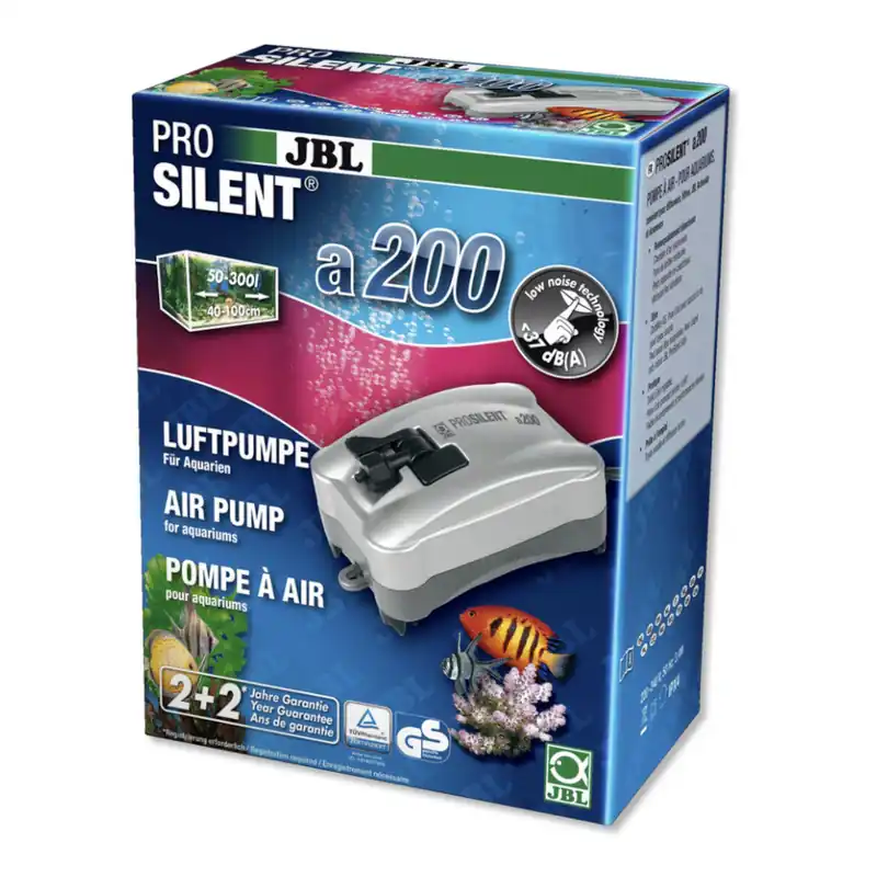 JBL ProSilent a200 Luftpumpe (für Aquarien 50-300 Liter) Beliebt