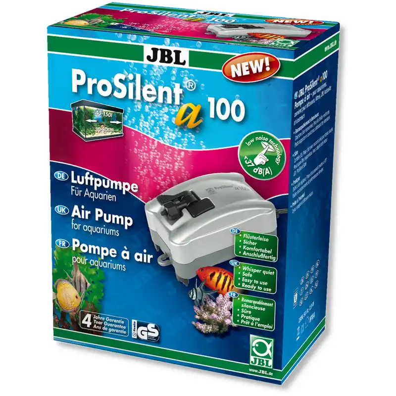 JBL ProSilent a100 Luftpumpe (für Aquarien 40-150 Liter) Preis Gesenkt