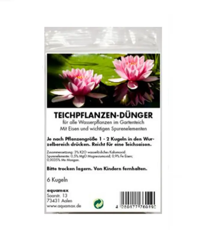 Neue Ware aquamax Teichpflanzen-Dünger 18 Stück