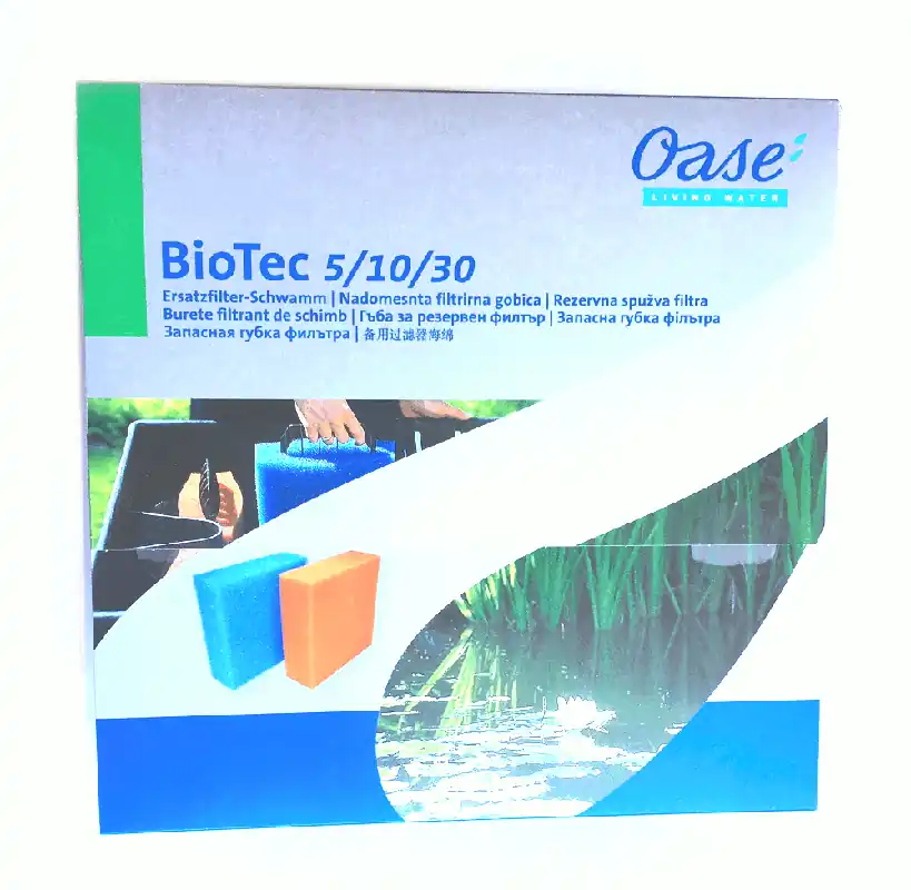 Bestpreis Oase Ersatzschwamm rot BioTec 5/10/30 (fein)-54030-