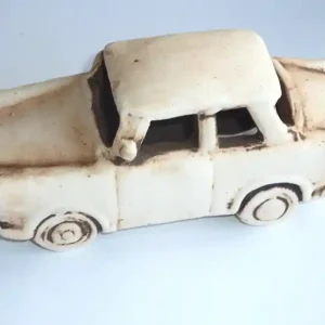 Zertifiziert Aquariumdekoration Trabbi Wrack 19x8 cm Keramik