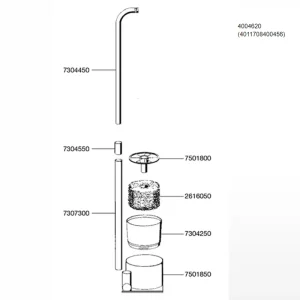 Eheim Ansaugrohr für 4004620/3541 Bodendurchfluter Letzte Chance
