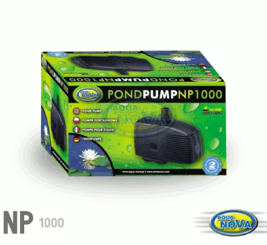 Aqua Nova NP-1000 Universalpumpe-Wasserfallpumpe-Springbrunnenpumpe Aktuell