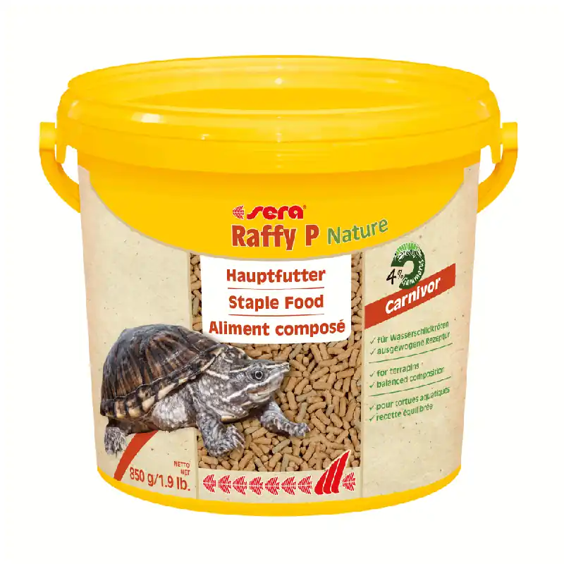sera Raffy P Nature 3.8 Liter Hauptfutter für Wasserschildkröten Top-Seller