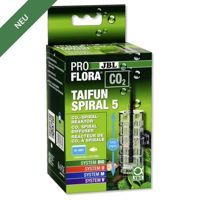 JBL PROFLORA CO2 TAIFUN SPIRAL 5 (CO2-Reaktor) Preis Gesenkt