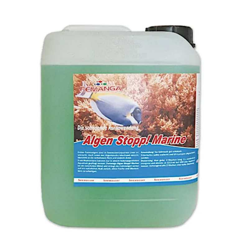 Femanga Algen Stopp Marine 5,0 Liter Geprüft