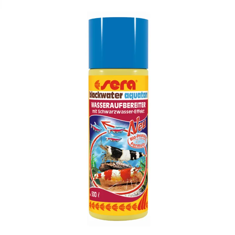 Neue Kollektion sera blackwater aquatan natürliches Schwarzwasser 5 Liter
