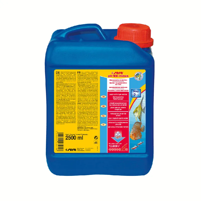 sera pH/KH-minus 2,5 Liter -Senkung ph-und KH-Wert- Jetzt Kaufen