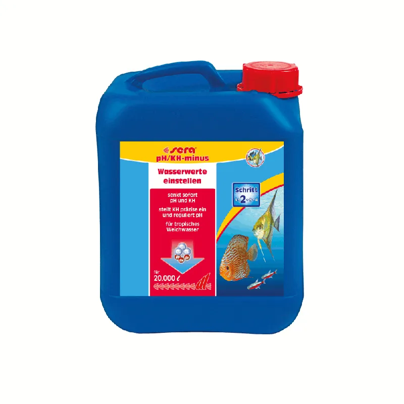 Sofort Bestellen sera pH/KH-minus 5,0 Liter -Senkung ph-und KH-Wert-