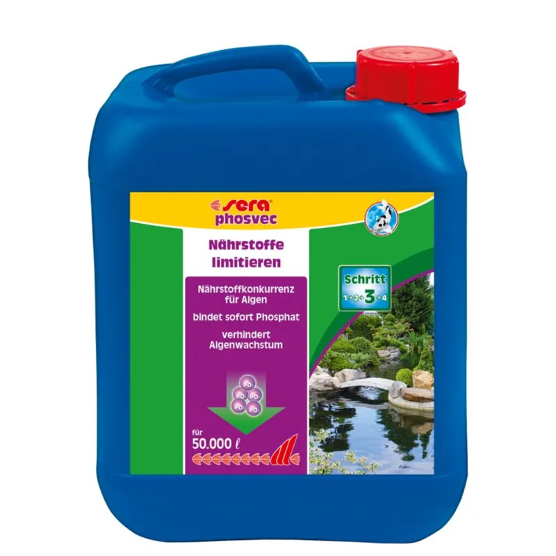 Versand Am Gleichen Tag sera Pond Phosphate Remover 5,0 Liter -Schutz vor Algen-