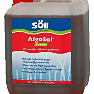 Bestpreis Söll AlgoSol forte 10,0 Liter Algenmittel (Schwebealgen-grünes Wasser)