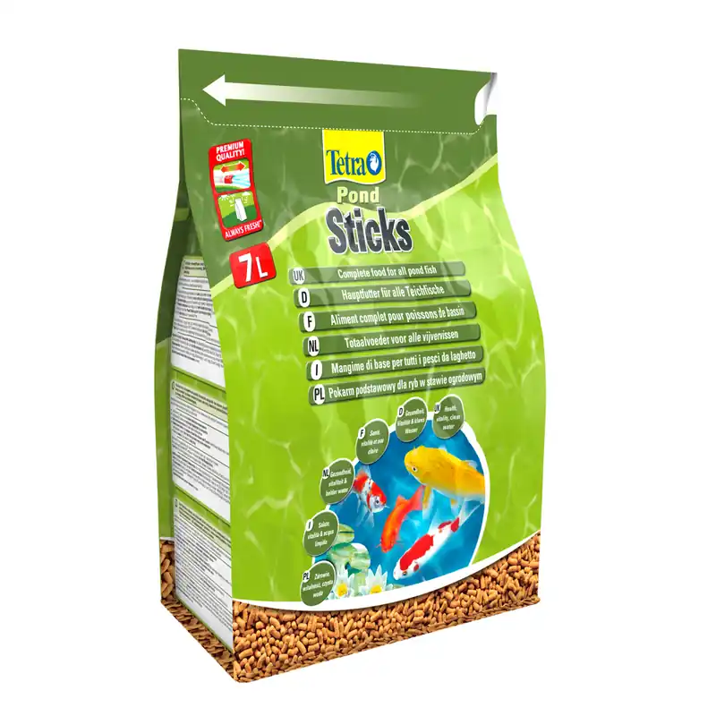 Online Kaufen Tetra Pond Sticks 7,0 Liter Teichsticks -Hauptfutter für alle Teichfische-