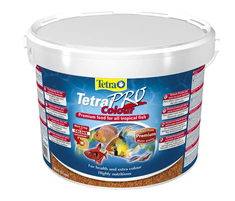 TetraPro Colour Multi-Crisps 10 Liter Farbfutter Neu Im Sortiment