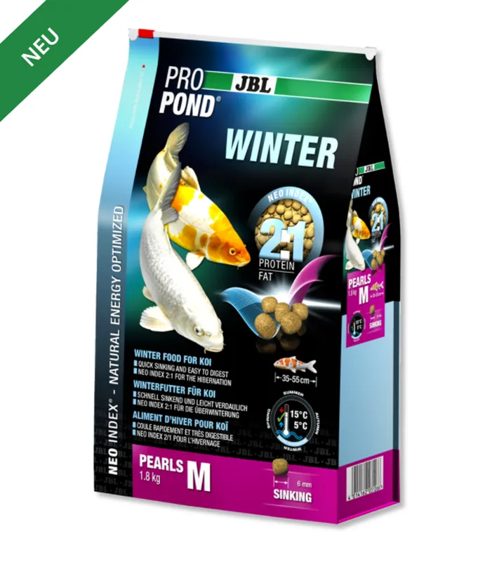JBL ProPond Winter M 3,6 kg -Winterfutter für Koi- Nur Heute