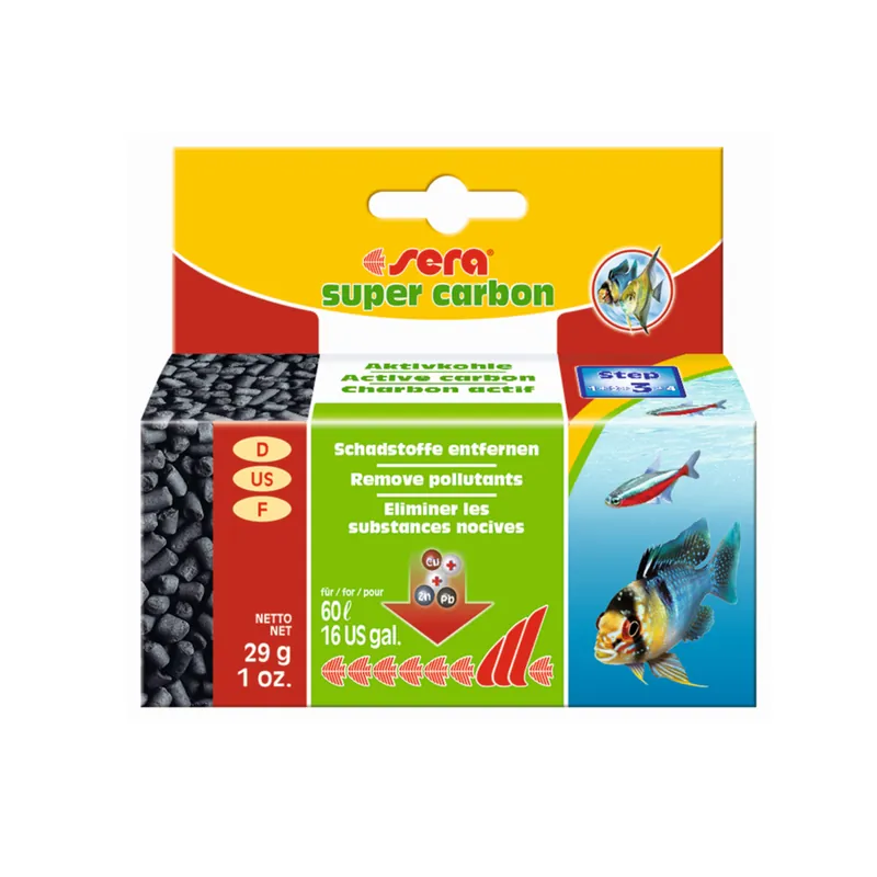 Direktkauf sera super carbon 0,25 kg Filterkohle