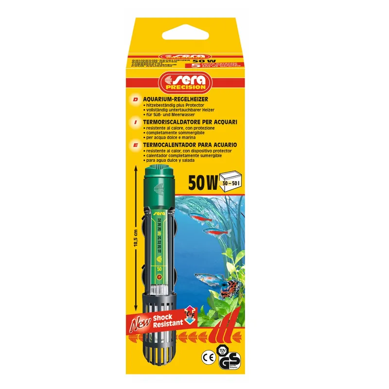 sera Aquarium-Regelheizer 50 Watt Aktuell