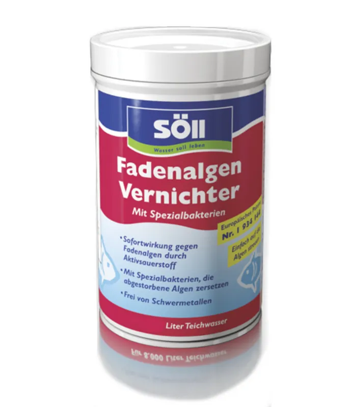 Söll Fadenalgenvernichter 2,5 kg gegen Fadenalgen Bestpreis