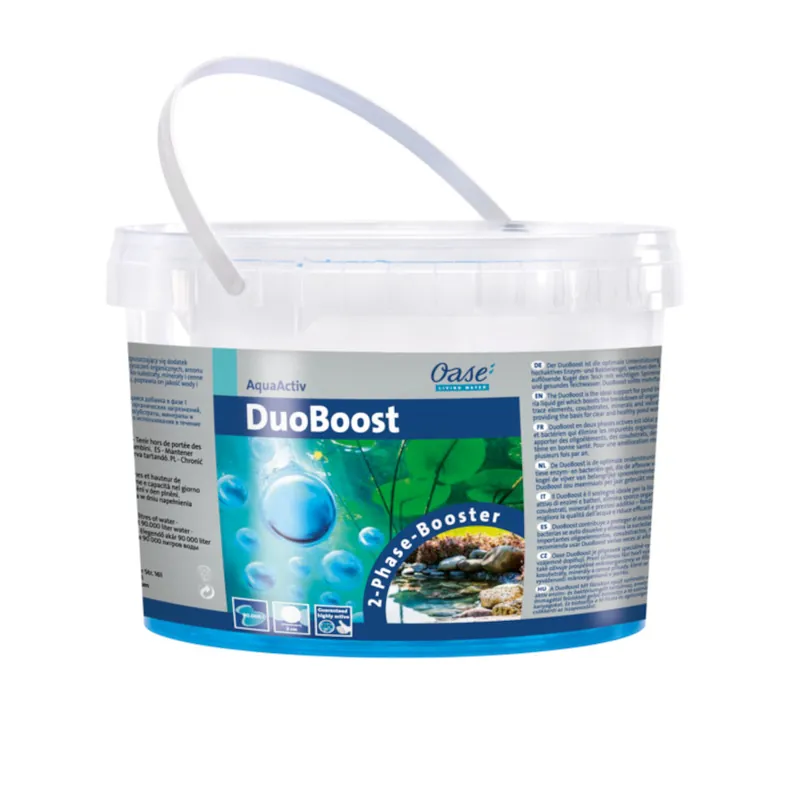 Oase DuoBoost 2 cm 2,5 l Liter -für klares gesundes Teichwasser- Sichere Zahlung