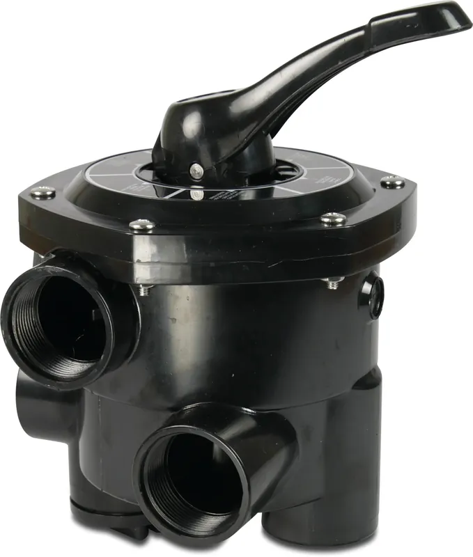 Neuheit Norsup-Flotide 6-Wegeventil 1 1/2" seitlich komplett verrohrt Typ MFS