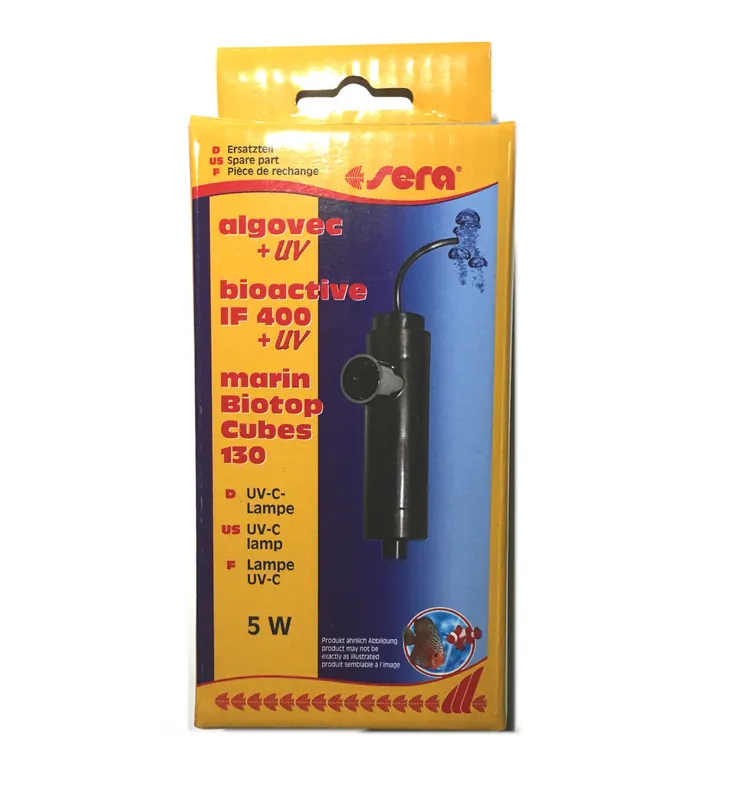 Meistverkauft sera UV-C-Lampe 5 W - marin Cubes 130 & sera bioactive IF 400 + UV (Ersatzteil)