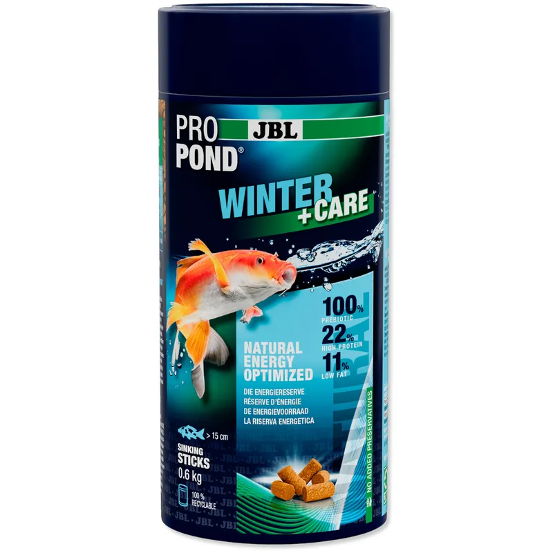 JBL PROPOND WINTER+CARE 0,6 kg -Winterfutter für Koi & andere Teichfische- Abverkauf