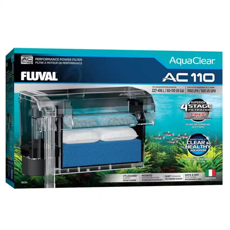 AquaClear AC110 Hochleistungsfilter (Anhängefilter) Begrenztes Angebot