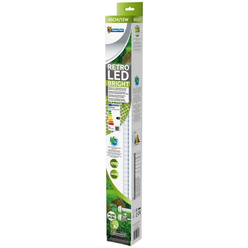 Retro LED Bright Pflanzenlicht 45 - 150 cm 45 cm Garantierte Lieferung