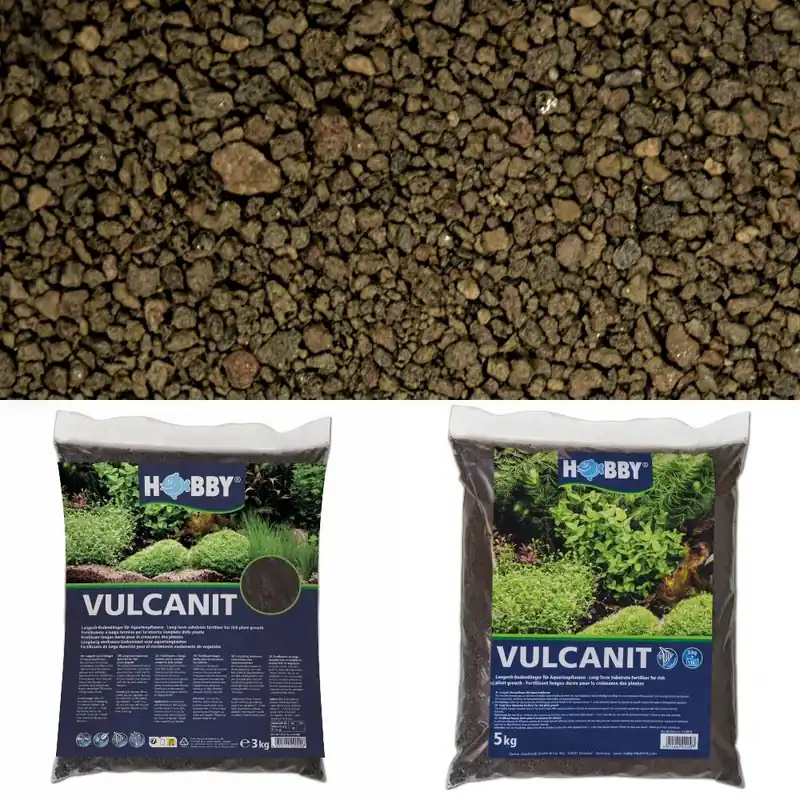 Sonderangebot HOBBY Vulcanit Langzeit-Bodendünger für Aquarienpflanzen 3kg reichen für 80L Aquarium