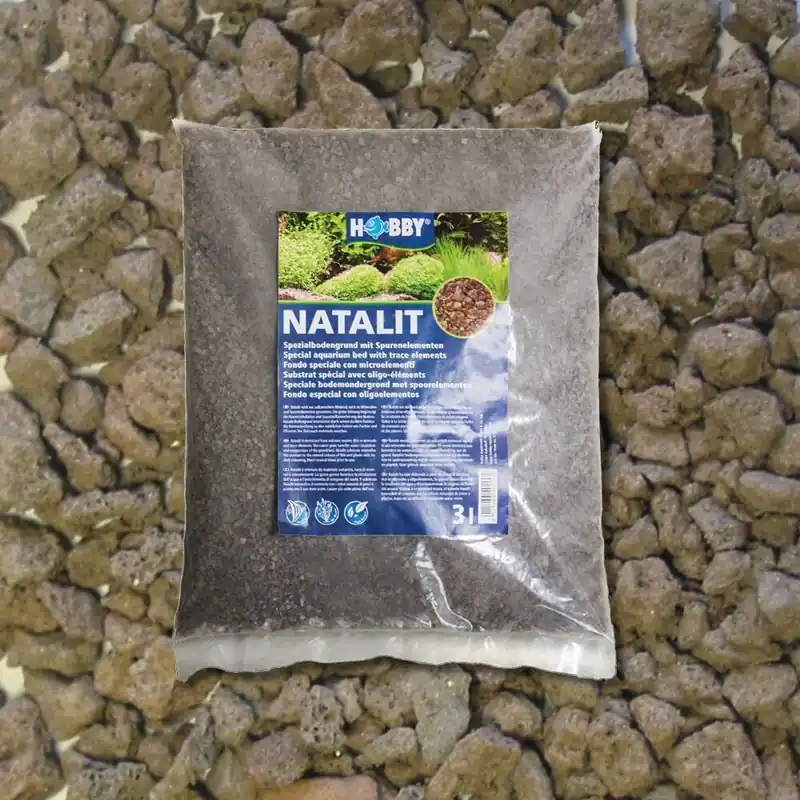 HOBBY Natalit 3L - Dunkler Bodengrund aus Lava Neue Kollektion