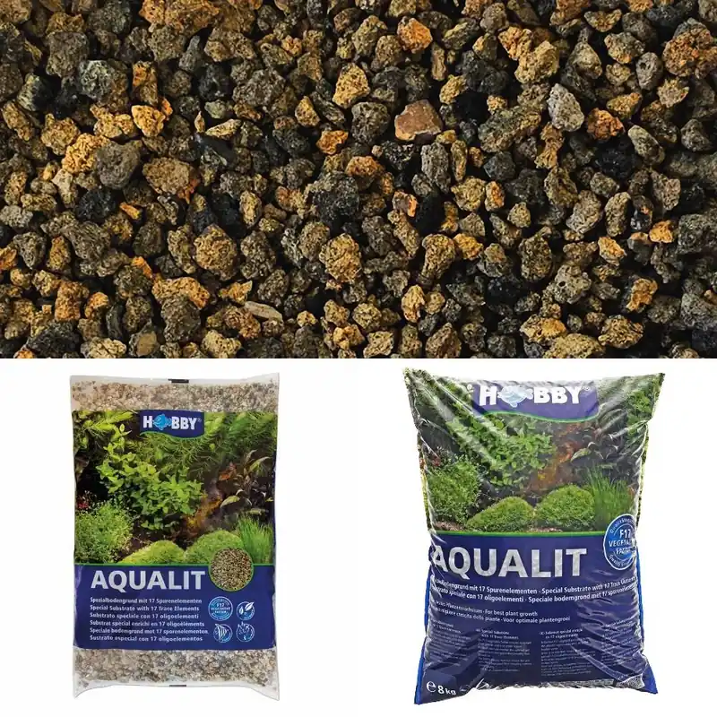 HOBBY Aqualit - Der bewährte Aquariengrund für prächtige Pflanzen 3L - ca 2kg Angebot