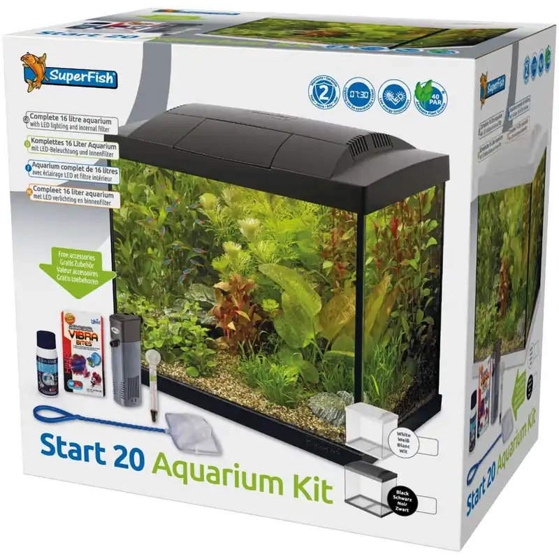 START Günstige Aquarium Komplettsets 20 - 150 Liter START 20 - 20 Liter Rabatt